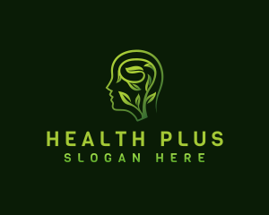 Mental Leaf Health logo design