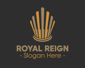 Elegant Royal Crown logo design