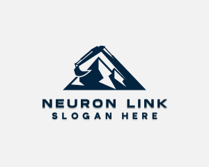 Industrial Mountain Excavation Logo