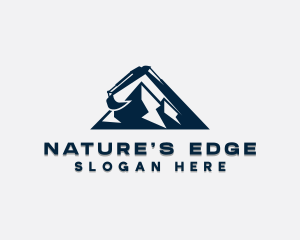 Industrial Mountain Excavation logo design