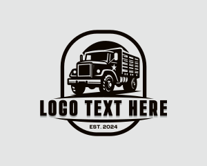 Dump Truck Vehicle logo