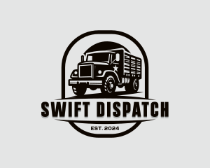 Dump Truck Vehicle logo design