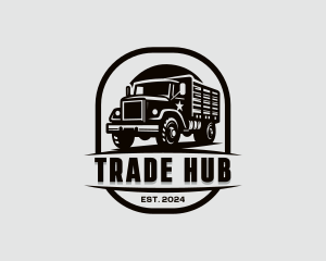 Dump Truck Vehicle logo