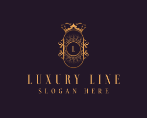 Luxury Royalty Crown logo design