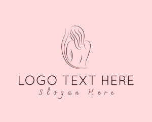 Feminine Nude Dermatology Logo