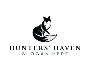 Wild Fox Hunter logo design