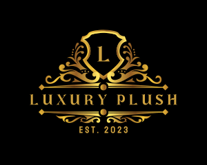 Luxury Ornamental Shield logo design