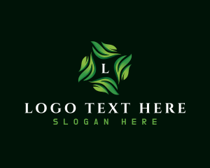 Luxurious Leaf Floral logo