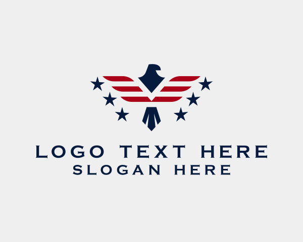 Fourth Of July logo example 1