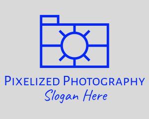 Minimalist Photography Camera logo design