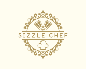 Kitchen Restaurant Chef Hat  logo design