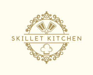 Kitchen Restaurant Chef Hat  logo design