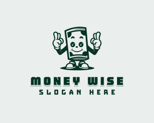 Money Cash Currency  logo design