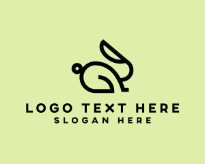 Rabbit Bunny Pet logo