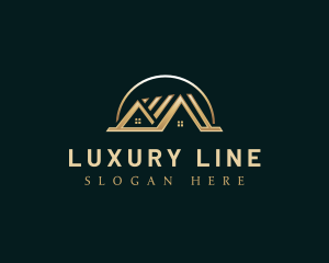 Luxury House Realty logo design