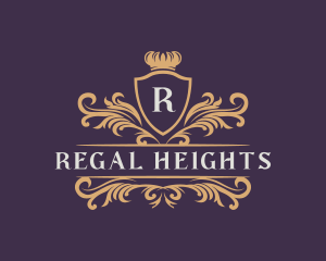 Crown Regal Monarchy logo design