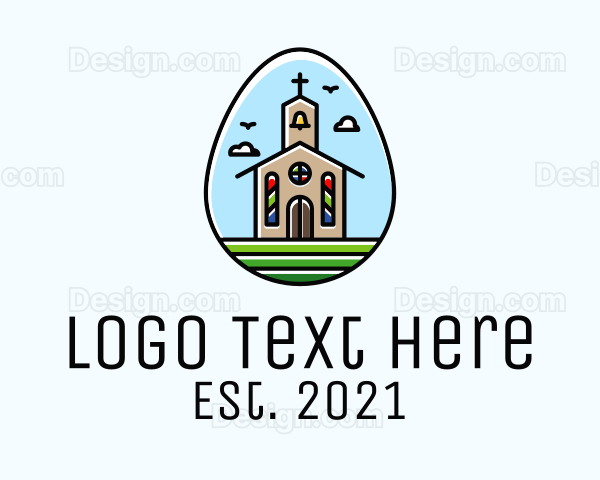 Catholic Chapel Egg Logo