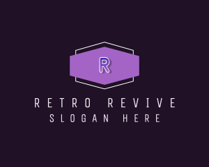 Minimalist Retro Badge logo design