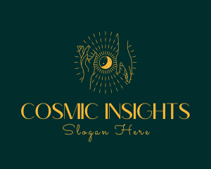 Cosmic Hand Skincare logo design