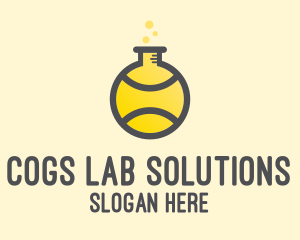 Tennis Ball Lab logo design