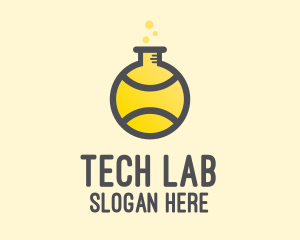 Tennis Ball Lab logo design