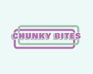 Retro Chunky Diner logo design