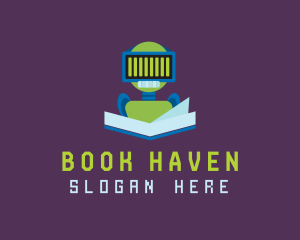 Book Reading Robot logo