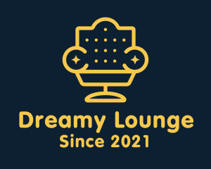 Cushion Lounge Armchair logo design