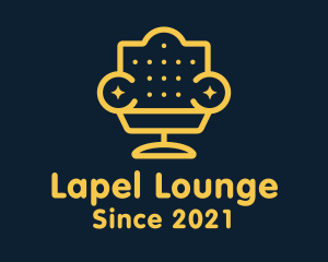 Cushion Lounge Armchair logo design