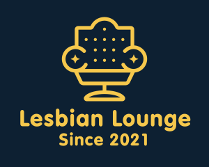 Cushion Lounge Armchair logo design