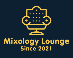 Cushion Lounge Armchair logo design