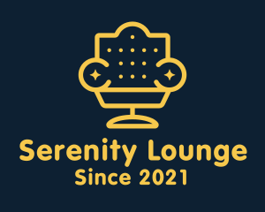 Cushion Lounge Armchair logo design