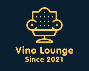 Cushion Lounge Armchair logo design