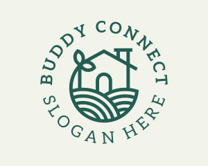 Agriculture Plant Home logo design