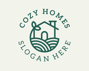 Agriculture Plant House logo