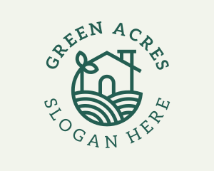 Agriculture Plant House logo