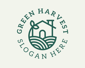 Agriculture Plant House logo