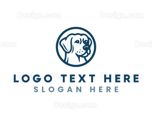 Labrador Dog Shelter Logo