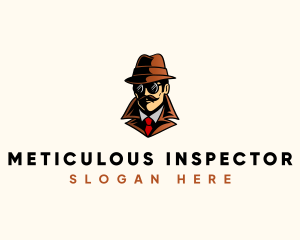 Detective Spy Inspector logo design