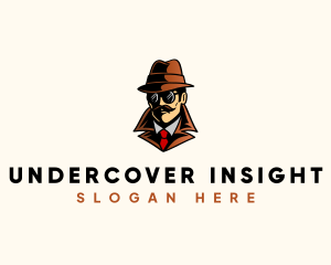 Detective Spy Inspector logo design