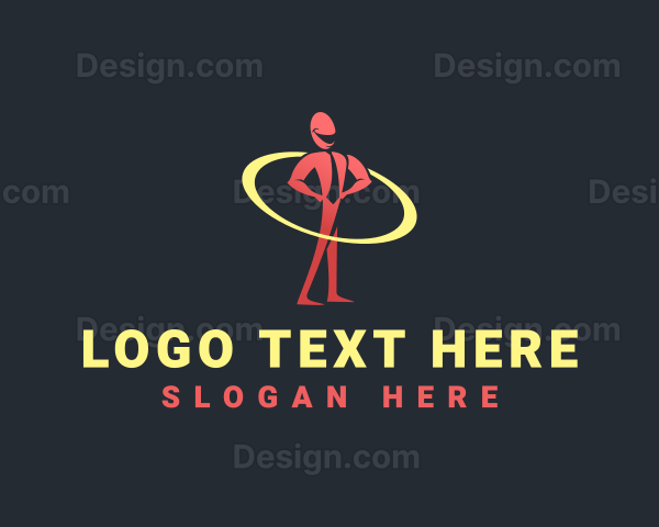 Professional Agency Businessman Logo