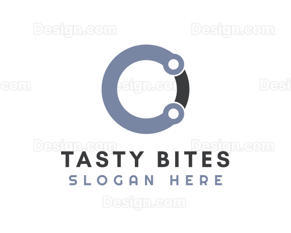 Round Business Letter C Logo