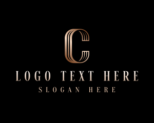 Elegant Fashion Jewelry Letter C logo