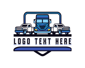 Truck Vehicle Logistics logo