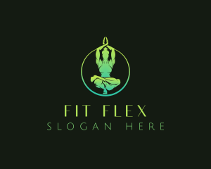Yoga Fitness Exercise logo