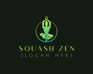 Yoga Fitness Exercise logo design