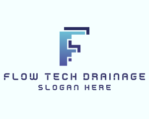 Pixel Tech Programmer logo design