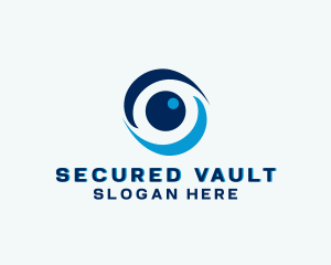 Security Eye Lens logo design