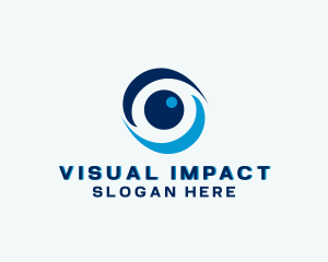 Security Eye Lens logo design