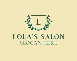 Floral Garden Spa logo design